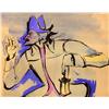 Image 2 : ORIGINAL FRAMED ITALIAN THEATRICAL WATERCOLOR