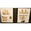 Image 2 : SET OF 6 FRAMED 18TH CENTURY WARSHIP PRINTS