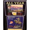 Image 4 : ART WORK LOT CITRUS LABELS & DAVE MERRICK WOLF