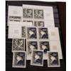 Image 3 : STAMP STOCK BOOK WITH FRENCH PLATE BLOCKS 1960S