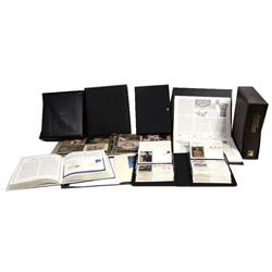 8 BINDERS OF FDC STAMP COVERS LARGE VARIETY