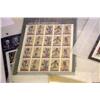 Image 2 : US POSTAL SERVICE PLATE BLOCK COLLECTION $170 FACE