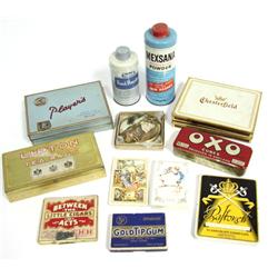 COLLECTION OF VINTAGE ADVERTISING TINS