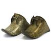 Image 1 : 19TH C. PAIR OF SPANISH COLONIAL BRASS STIRRUPS