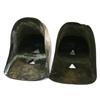 Image 3 : 19TH C. PAIR OF SPANISH COLONIAL BRASS STIRRUPS