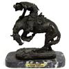Image 1 : WESTERN ART REMINGTON BRONZE RATTLESNAKE