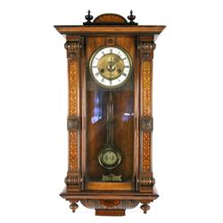 C1900 GERMAN WALL CLOCK
