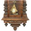 Image 3 : ANTIQUE GERMAN LENZKIRCH REGULATOR WALL CLOCK
