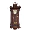 Image 1 : LATE 19TH CENTURY UNGHANS GERMAN WALL CLOCK