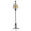 Image 1 : CAST IRON FLOOR LAMP WITH SHADE