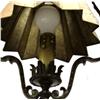 Image 5 : CAST IRON FLOOR LAMP WITH SHADE