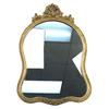 Image 1 : ANTIQUE FRENCH STYLE FLORAL GILT HALL MIRROR