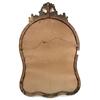 Image 4 : ANTIQUE FRENCH STYLE FLORAL GILT HALL MIRROR