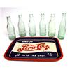 Image 1 : VINTAGE FLORIDA SODA BOTTLES AND PEPSI TRAY
