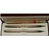 Image 3 : VINTAGE HALLMARK STERLING SILVER PEN & PENCIL SET