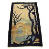 Image 1 : 1930 ART DECO HANDMADE CHINESE SCATTER RUG