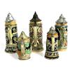 Image 3 : THREE GERMAN STONEWARE AND TWO MUSIC BOX STEINS