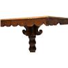 Image 6 : AMERICAN FOLK ART PINE WOOD GAME TABLE