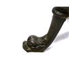 Image 4 : ANTIQUE DOLPHN FOOTED PINE WOOD PIANO STOOL
