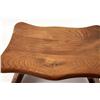 Image 3 : ANTIQUE CARVED OAK FOOT STOOL