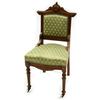 Image 1 : EASTLAKE STYLE AMERICAN WALNUT PARLOR CHAIR