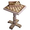 Image 1 : CONTEMPORARY ONYX & COMPOSITE CHESS TABLE