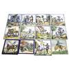 Image 1 : DON QUIXOTE PAINTED TILES LOT OF TWELVE