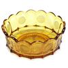 Image 3 : AMBER FOSTORIA COIN PATTERN GLASSWARE SET