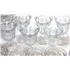 Image 3 : LARGE LOT OF CLEAR FOSTORIA COIN PATTERN GLASSWARE