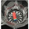 Image 3 : FOSTORIA COIN GLASS PUNCH BOWL STAND & 28 CUPS