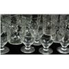 Image 3 : LARGE MIXED LOT OF CRYSTAL STEMWARE- LIBBEY & MORE