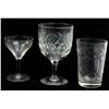 Image 5 : LARGE MIXED LOT OF CRYSTAL STEMWARE- LIBBEY & MORE