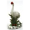 Image 1 : VINTAGE HAND PAINTED PORCELAIN CRANE FIGURINE