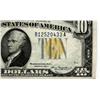 Image 2 : US 1934A $10 NORTH AFRICA SILVER CERTIFICATE-AU
