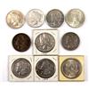 Image 1 : MORGAN AND PEACE SILVER DOLLAR LOT OF 10