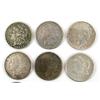 Image 2 : 9 MORGAN & PEACE SILVER DOLARS F TO XF