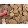 Image 2 : 17.1 POUNDS OF UNSEARCHED WHEAT PENNIES SMALL CENT