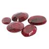 Image 1 : DEALERS LOT OF 5 OVAL CUT RUBY GEMSTONES-64.10 CTW