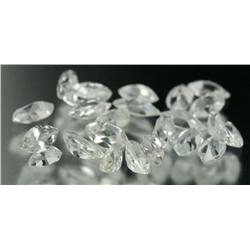 DEALERS LOT OF 23 MARQUISE CUT CLEAR TOPAZ-5.5 CTW