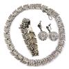 Image 1 : LADIES STERLING SILVER & MARCASITE JEWELRY SUITE