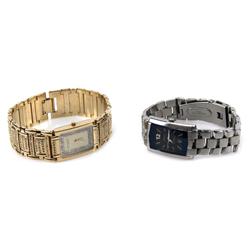 MENS DRESS WITTNAUER WATCH WITH SWAROVSKI PLUS