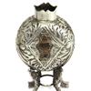 Image 3 : ARGENTINE ALPACA SILVER MATE CUP & BOMBILLA
