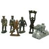 Image 3 : WWI TO WWII TOY SOLDIER LOT BARCLAY MANOIL