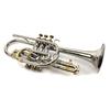 Image 2 : VINTAGE KING TEMPO TWO TONE CORNET WITH CASE