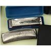 Image 3 : VINTAGE HARMONICA GROUPING WITH STORAGE CASE