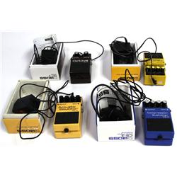 BOSS DISTORTION PEDAL LOT ALL IN BOX
