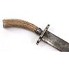 Image 2 : ESSER HUNTING TYPE KNIFE WITH STAG HANDLE