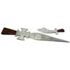 Image 1 : 2 WWII GERMAN TRENCH ART STYLE KNIVES HAND MADE