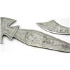 Image 2 : 2 WWII GERMAN TRENCH ART STYLE KNIVES HAND MADE