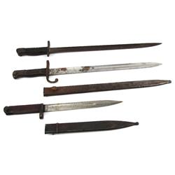 GROUPING OF THREE BAYONETS
